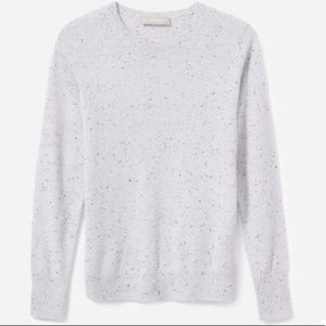 Everlane Cashmere Crew - Pale Lavender Donegal